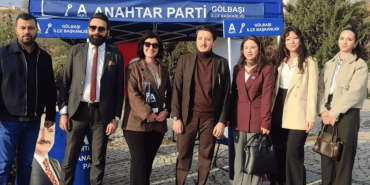 Anahtar Parti Gölbaşı’nda sahaya indi: “Vatandaşın ilgisi büyük”