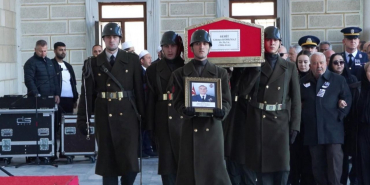 Şehit Hava Pilot Yarbay Gökhan Korkmaz, son yolculuğuna uğurlandı