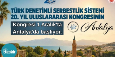 Türk Denetimli Serbestlik Sistemi 20. yılını Uluslararası Kongre ile kutluyor