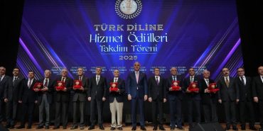 “2025 Türk Diline Hizmet Ödülleri” sahiplerini buldu