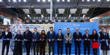 AJet’ten İstanbul–Prag hattı: İlk sefer törenle gerçekleştirildi
