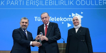 Cumhurbaşkanı Erdoğan'dan Türk Telekom’a erişilebilirlik ödülü
