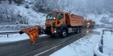 Karayolları’ndan yoğun kar mesaisi: Ekipler 7/24 sahada