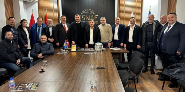 Türk iş adamları heyeti Prizrenli “Esnaf” Derneği’ni ziyaret etti